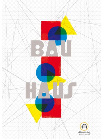 Poster Bauhaus - Graphic Design by Ro.Vadalà